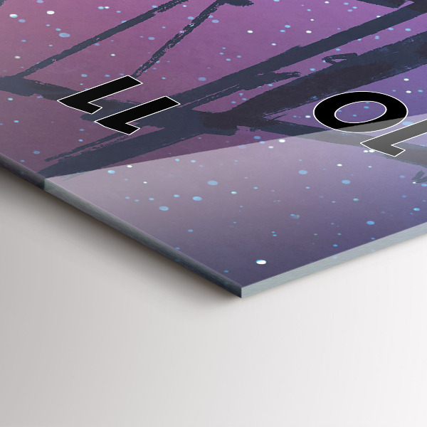 Téglalap alakú üvegóra Fantasy vitorlás hajó