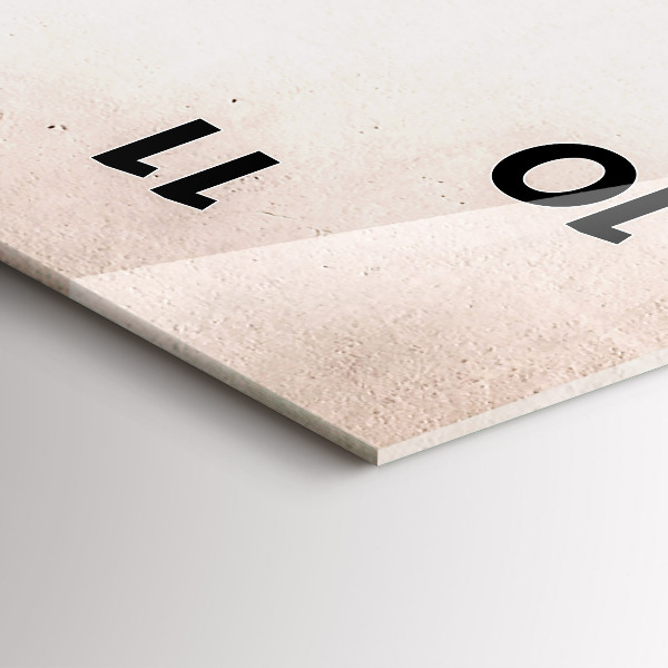 Téglalap alakú üvegóra Olasz bicikli