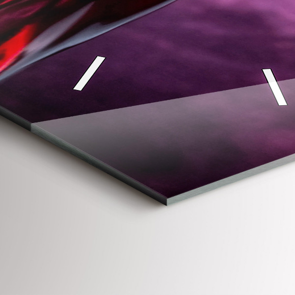 Téglalap alakú üvegóra Borospohár