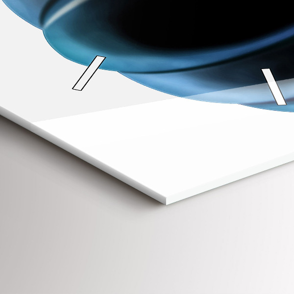 Téglalap alakú üvegóra Léggömb az égen