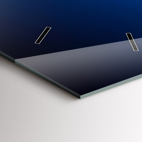 Téglalap alakú üvegóra Repülőgép és a felhők