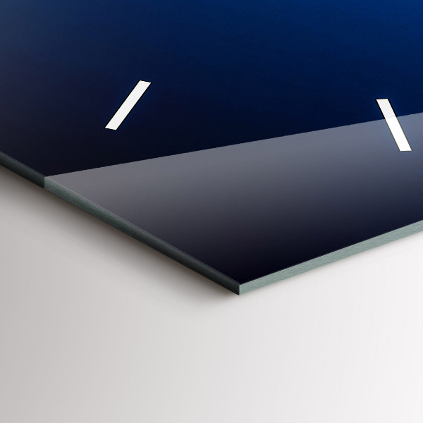 Téglalap alakú üvegóra Repülőgép és a felhők