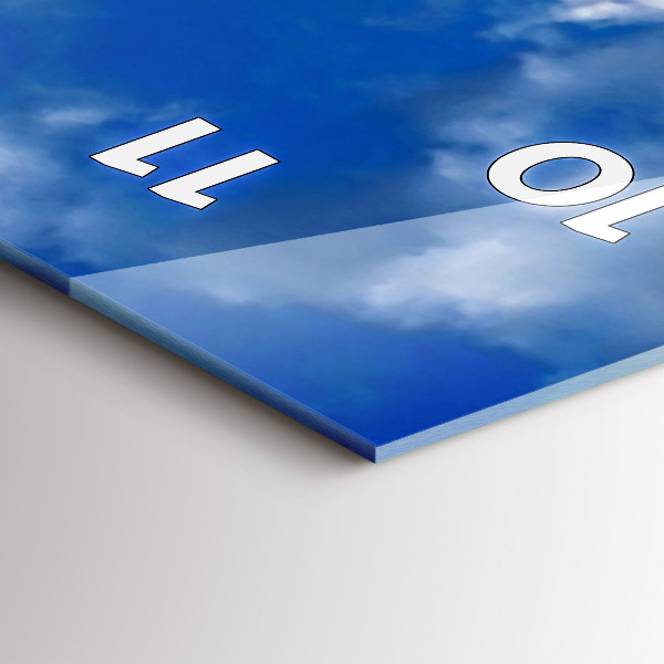 Téglalap alakú üvegóra Franciaország Eiffel-torony