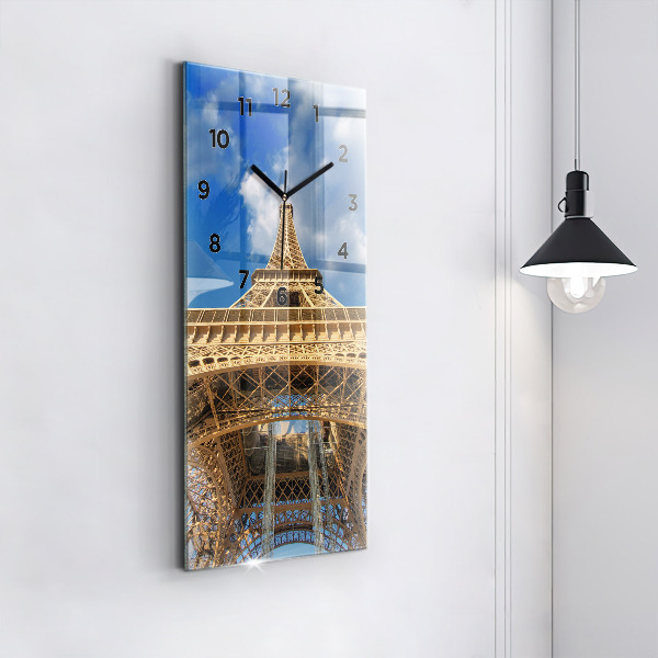 Téglalap alakú üvegóra Franciaország Eiffel-torony