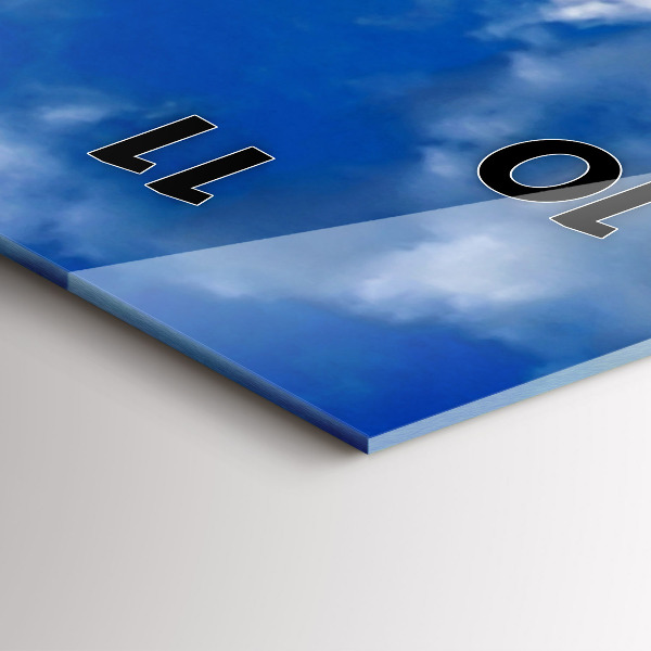 Téglalap alakú üvegóra Franciaország Eiffel-torony