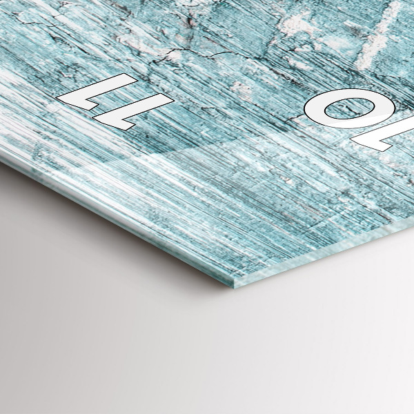 Téglalap alakú üvegóra Olaj textúra absztrakt