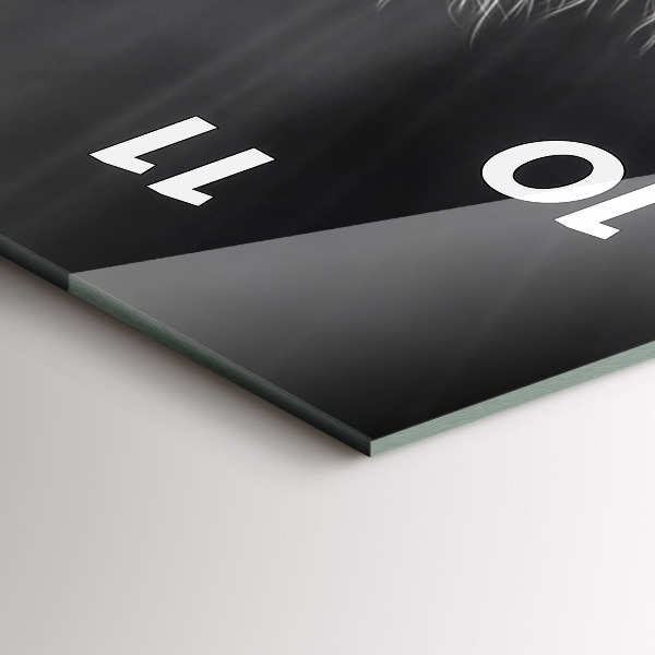 Téglalap alakú üvegóra Vágtató ló