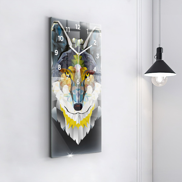 Téglalap alakú üvegóra Farkasfej