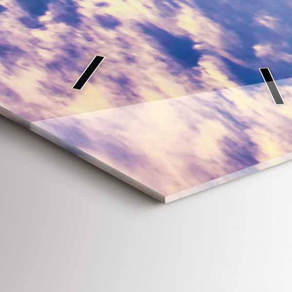 Téglalap alakú üvegóra Naplemente New York