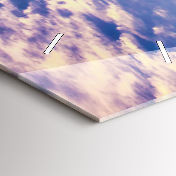 Téglalap alakú üvegóra Naplemente New York