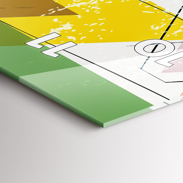 Téglalap alakú üvegóra Geometriai háromszögek