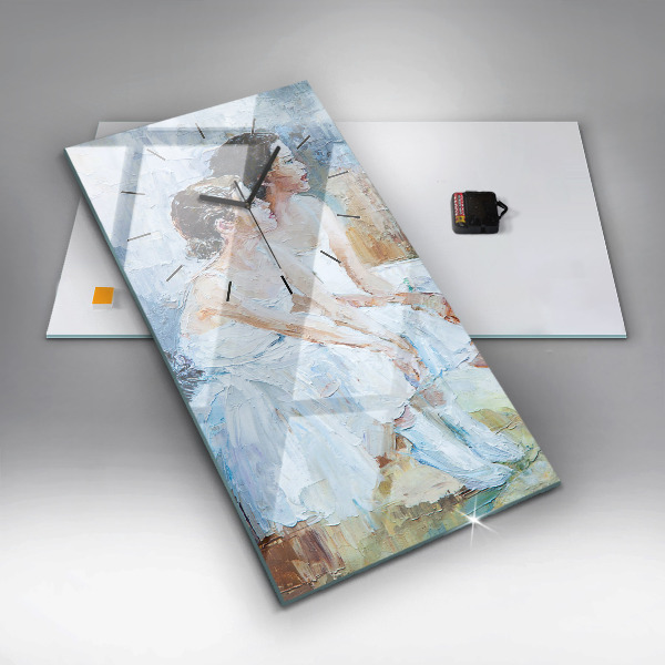 Téglalap alakú üvegóra Fiatal balerinák