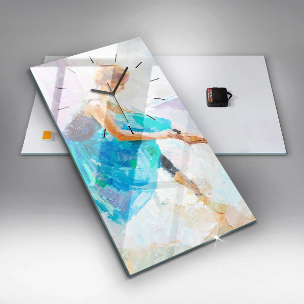 Téglalap alakú üvegóra A balerina előkészítése