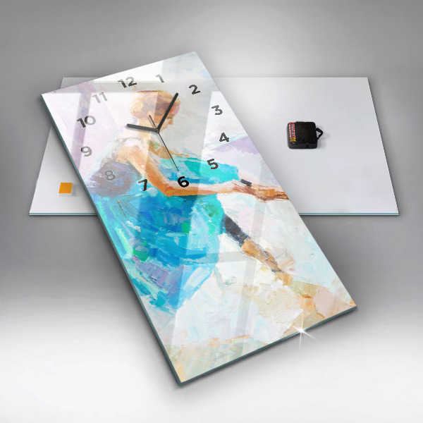 Téglalap alakú üvegóra A balerina előkészítése