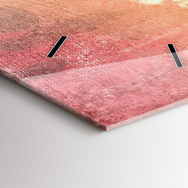 Téglalap alakú üvegóra Fiatal pár szerelmes