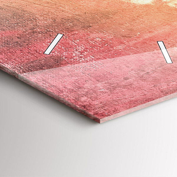 Téglalap alakú üvegóra Fiatal pár szerelmes