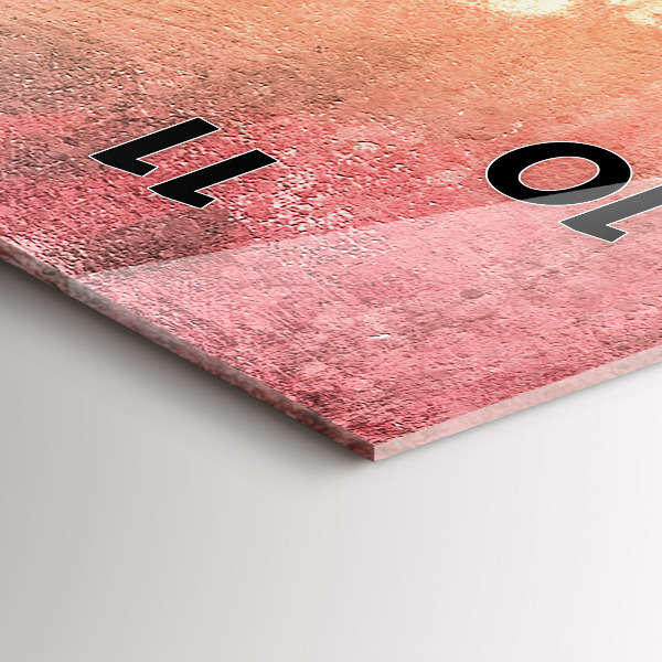 Téglalap alakú üvegóra Fiatal pár szerelmes