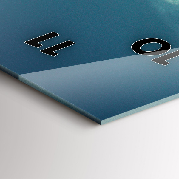 Téglalap alakú üvegóra Autó szörfdeszkával