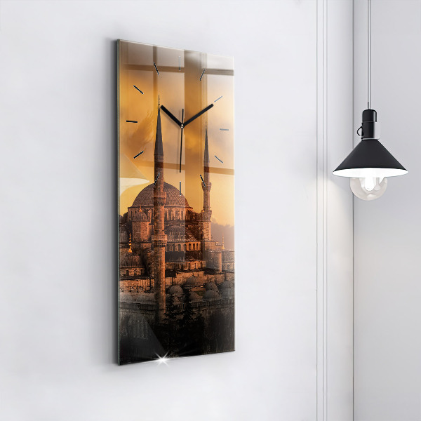 Téglalap alakú üvegóra Mecset Isztambulban