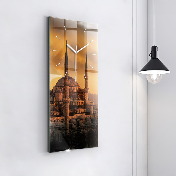 Téglalap alakú üvegóra Mecset Isztambulban