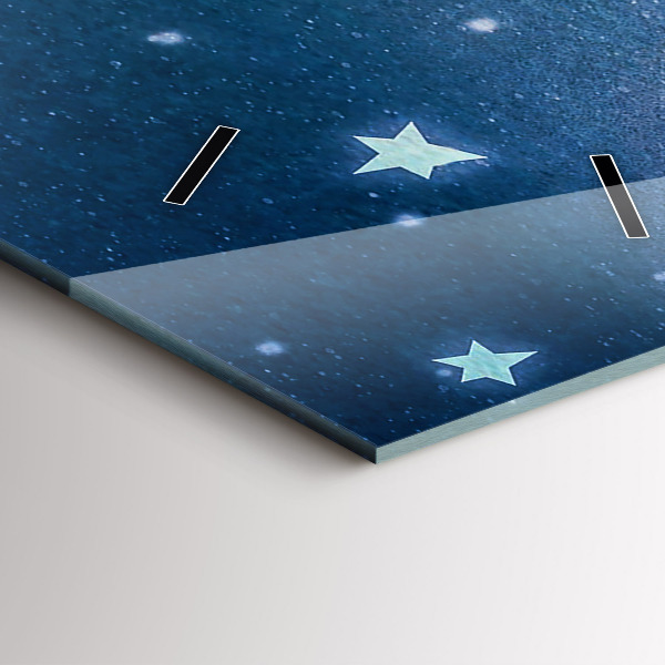 Téglalap alakú üvegóra Lány a Holdon