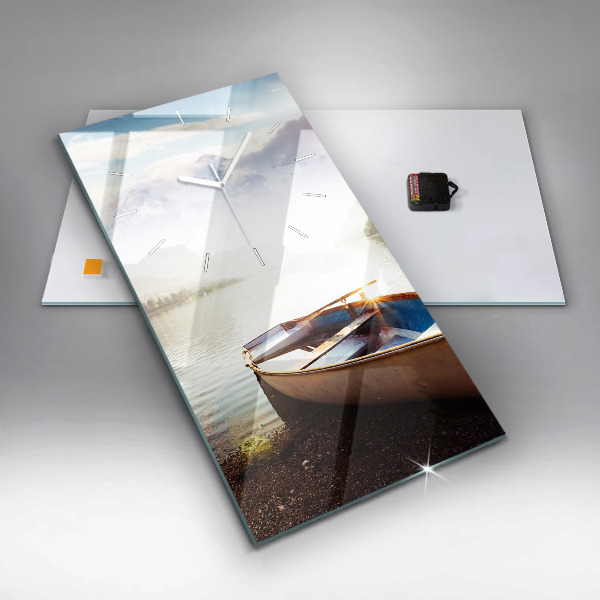 Téglalap alakú üvegóra Kilátás a tóra