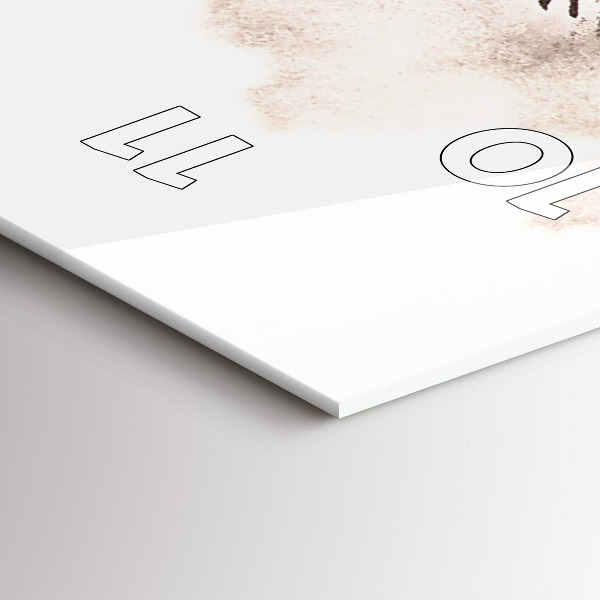 Téglalap alakú üvegóra Vágtató lovak