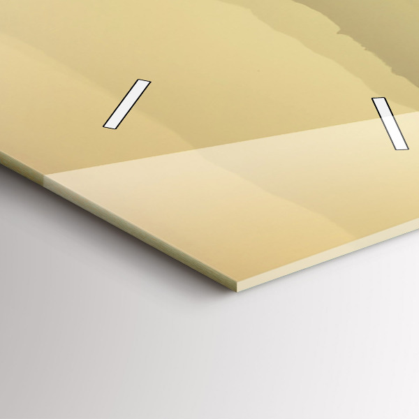 Téglalap alakú üvegóra Ködös hegyoldalak