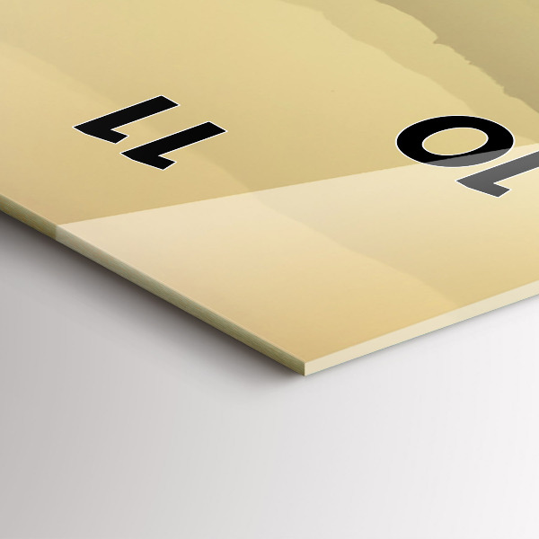 Téglalap alakú üvegóra Ködös hegyoldalak