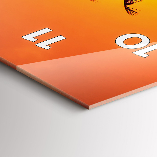 Téglalap alakú üvegóra Thaiföld Klong Prao Beach