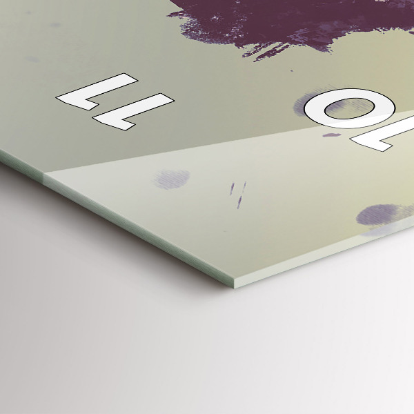 Téglalap alakú üvegóra Zombik éjjel - halloween