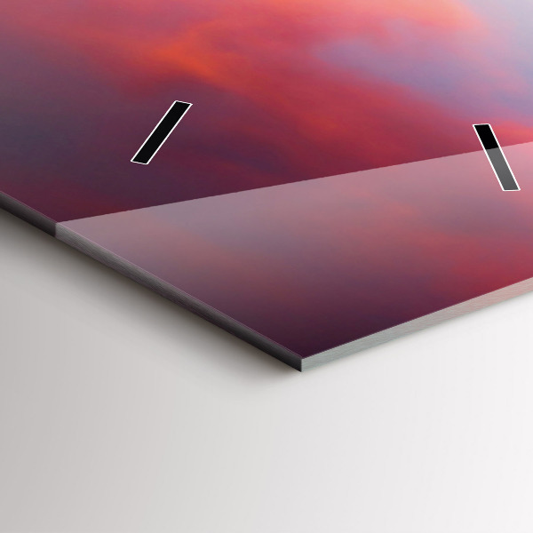 Téglalap alakú üvegóra Stellisee Matterhorn-tó