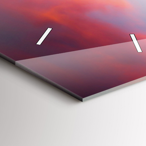 Téglalap alakú üvegóra Stellisee Matterhorn-tó