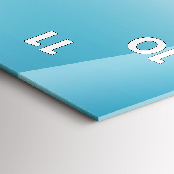 Téglalap alakú üvegóra Repülő Sziget