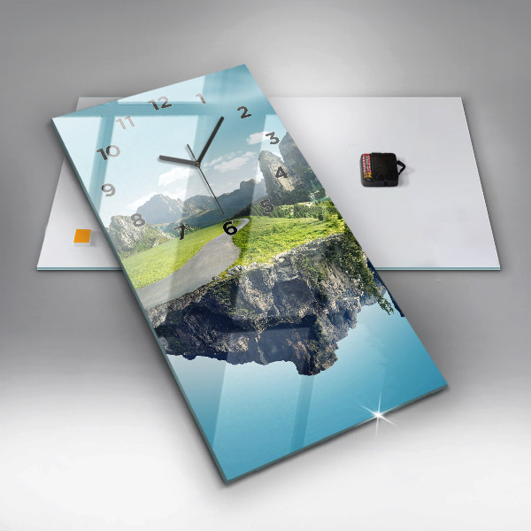 Téglalap alakú üvegóra Repülő Sziget