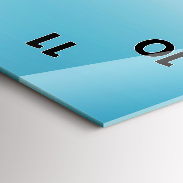 Téglalap alakú üvegóra Repülő Sziget