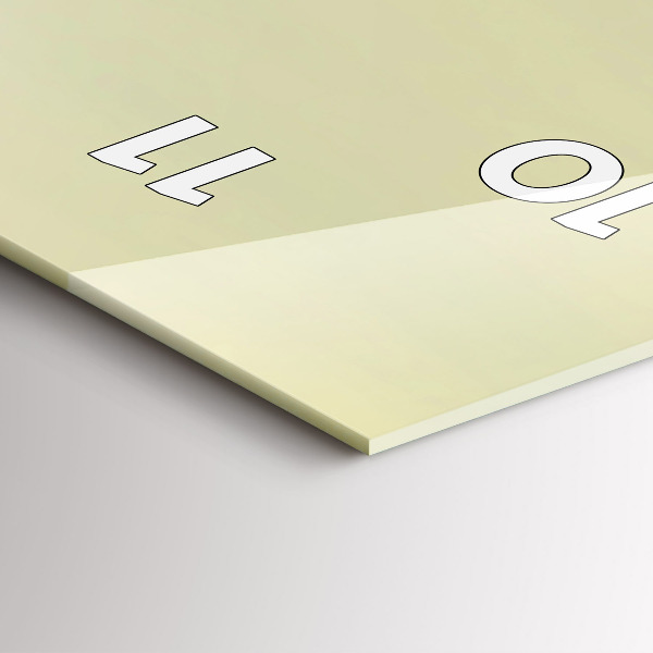 Téglalap alakú üvegóra Ködös erdei sas