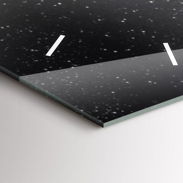 Téglalap alakú üvegóra Űr és bolygók