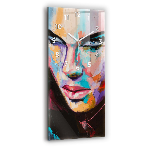 Téglalap alakú üvegóra Egy nő portréja