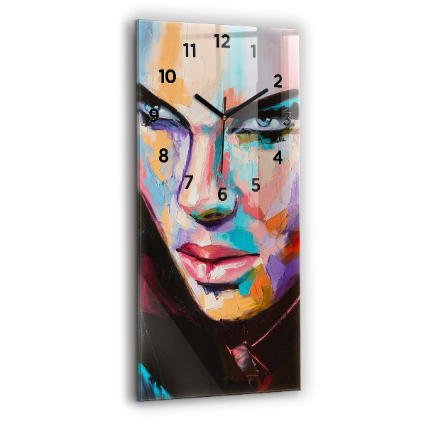 Téglalap alakú üvegóra Egy nő portréja