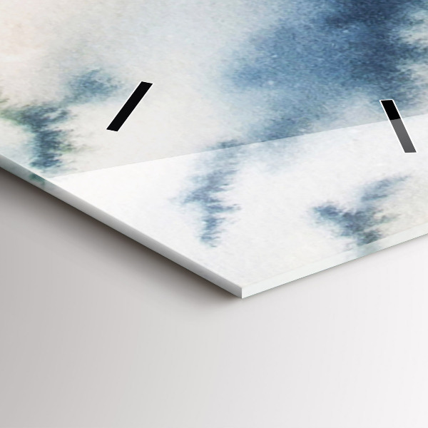 Téglalap alakú üvegóra Halász a tavon