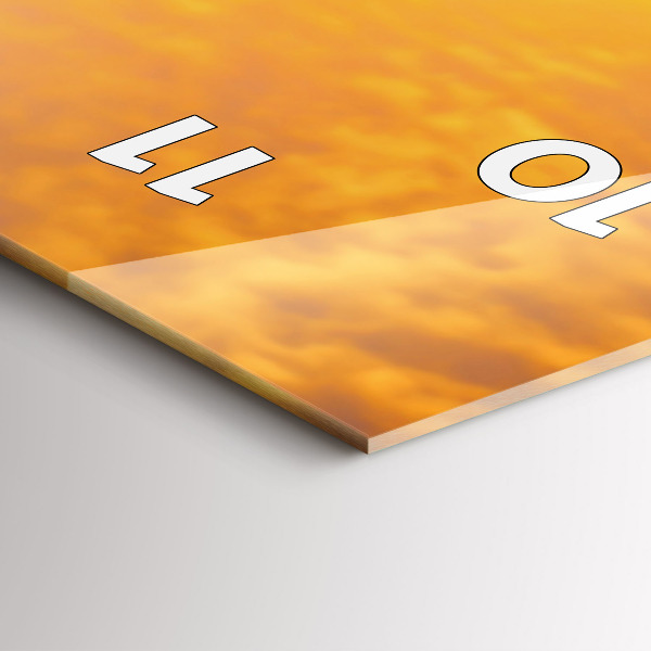 Téglalap alakú üvegóra Szerelmes hattyúk