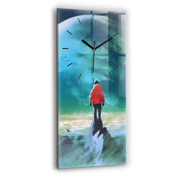 Téglalap alakú üvegóra Ember a Holdon