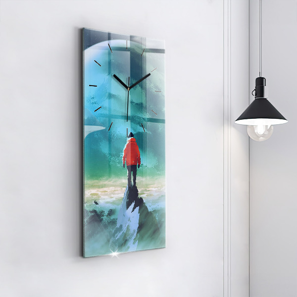 Téglalap alakú üvegóra Ember a Holdon