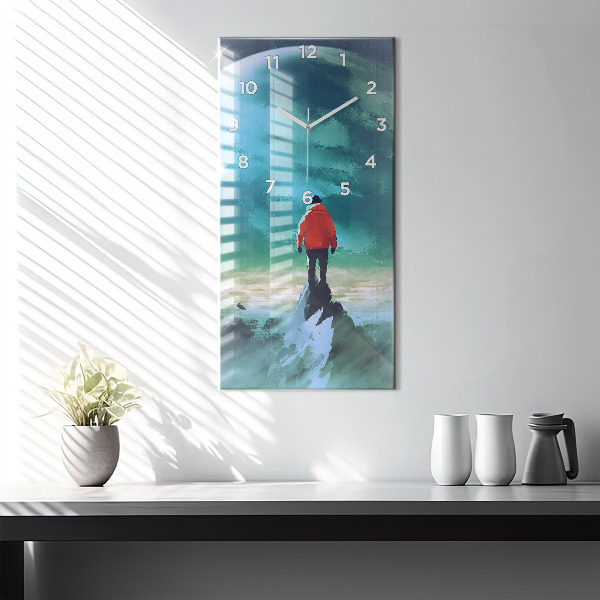 Téglalap alakú üvegóra Ember a Holdon