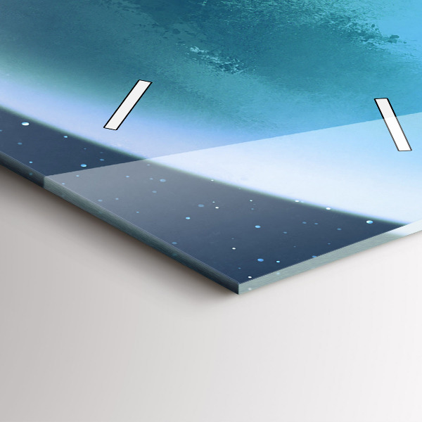 Téglalap alakú üvegóra Ember a Holdon