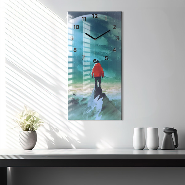 Téglalap alakú üvegóra Ember a Holdon