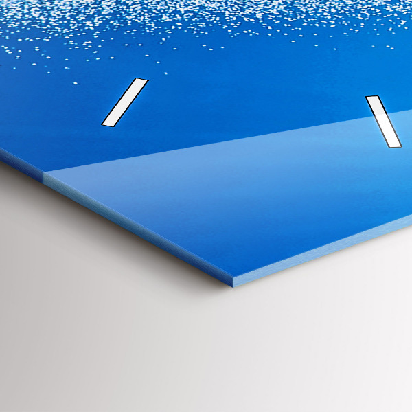 Téglalap alakú üvegóra Szörfözés Hawaii-on