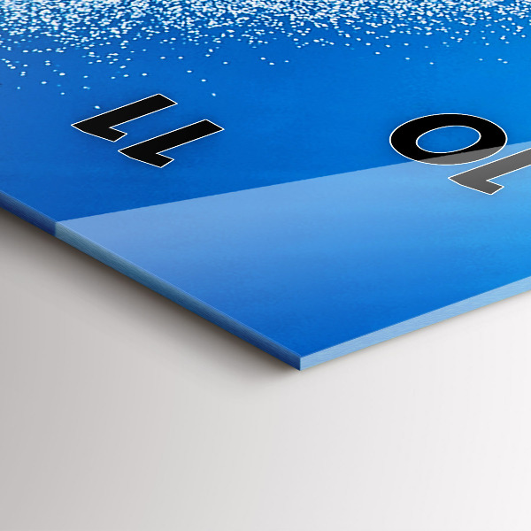 Téglalap alakú üvegóra Szörfözés Hawaii-on