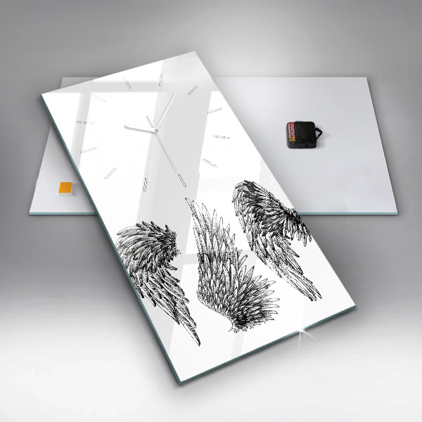 Téglalap alakú üvegóra Angyal szárnyai